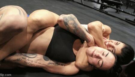 GR 500 Bianca vs Milana – Female Competitive Wrestling