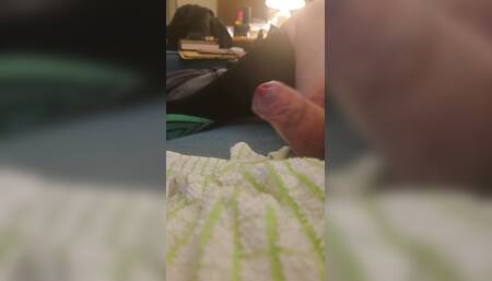 Blissful porn session wank
