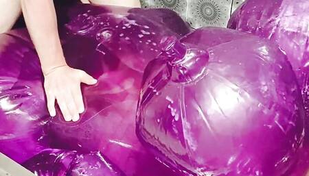 Short: Fucking purple inflatable HongYi water doll