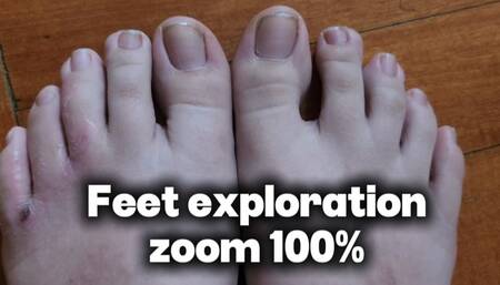 Exploring My Toes and Feet Up Close – A Detailed Foot Fetish Journey