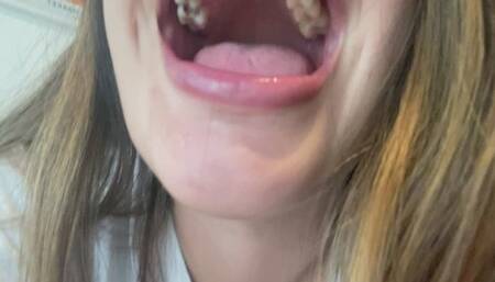 lips in close up