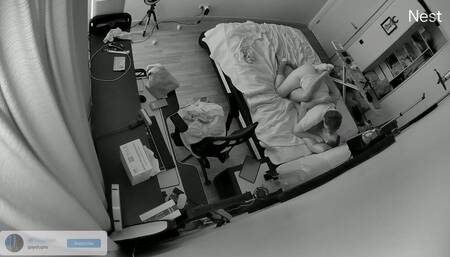 Twink Couple Caught Fucking on Nest Camera Bare with Deep Breeding and Hands Free Cumshot!