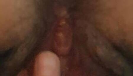 Mature milf's anal and vaginal hole