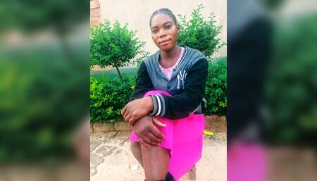 Showing off Zambian expensive shoes