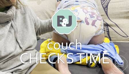 Couch checks time
