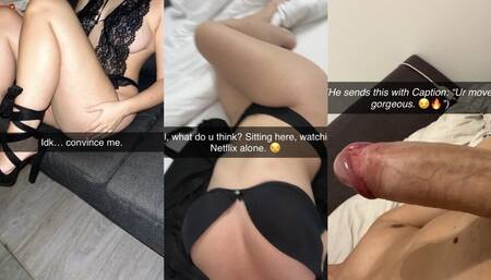 Loss of Spark in Relationship Leads Girlfriend to Cheat on Her Boyfriend. Full Story on Snapchat