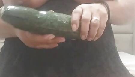 Belo Horizonte Crown masturbation with cucumber