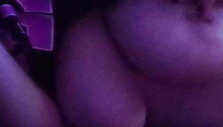 Relaxing topless in bed ????