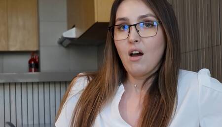 Busty milf stepmom teaches stepson how to fuck