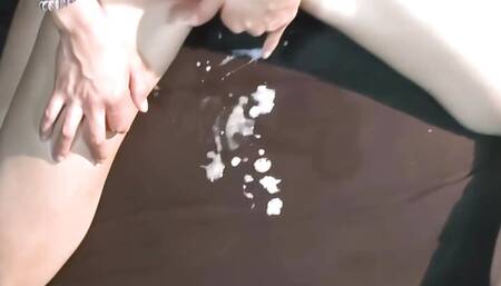 German amateur swinger party without condoms with sperm squirt in