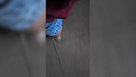 Flashing cock while on early morning jog
