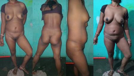 Indian desi UP boy seduces Tamil Nadu wife and stands up and her hard