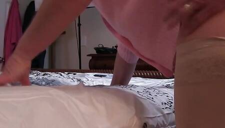 She Does Good by Herself But Does Better with a Cock