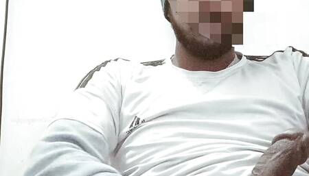 very comfatable masturbation #masturbait #black #bigcock