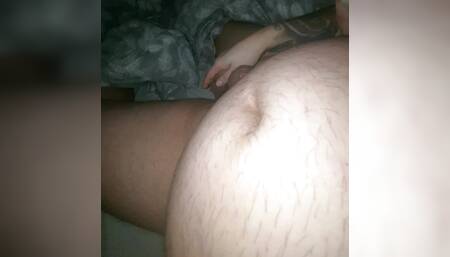Step mom handjob step son big erection in bed
