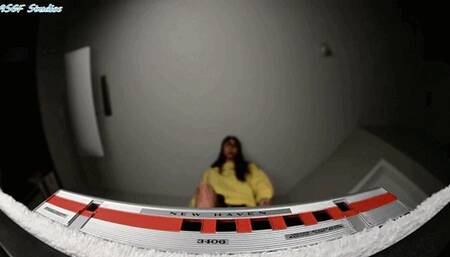 New Haven express not a great ride when Diva comes around! GROWTH GIANTESS CRUSH!! - MP4