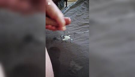 Slow motion cumshot