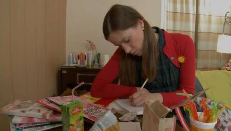 Young Maria Dorsh a slut with brown hair loves to take it in