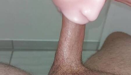 Deepthroat fantasy - Testing out my new 3in1 pocket pussy, throat fucking it