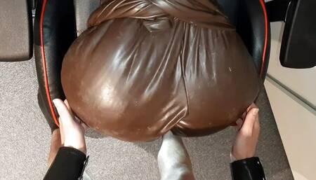 Worship and fuck the dirty leather ass