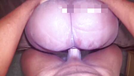 Inshot BBC Beld of Marmo Dick Protruding From Deep Penetration of Sex Doll