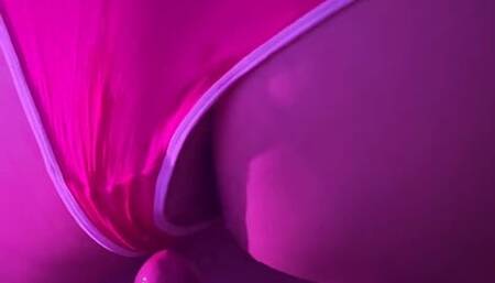 He kept Cumming! Panties to the Side Fucking! Cum on Ass & Skirt