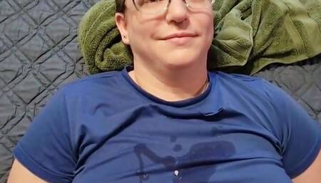 Cum and Piss All Over Her