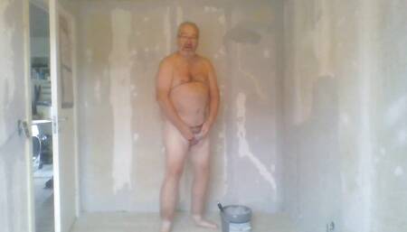 Painter at work