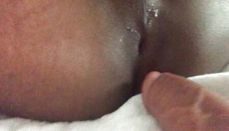 Hungry Hole eats dildo wishing for dick