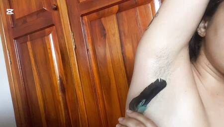 Arab rubs his feet and rides big cock