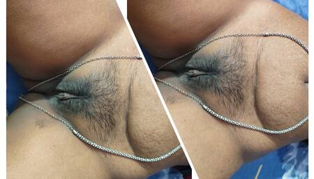 Indian hot bhabhi ji pussy fingering with hip chain by the devar ji
