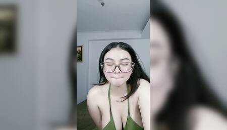 Woman with big tits