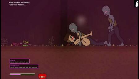 Naked Girl Escapes Horny Zombies But Gets Fucked Hard and Creampied - Hentai Gameplay Part 1