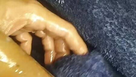 Cuckold Tribute: Jerking off my fat, heavy cock until I cum hard while watching wives get fucked