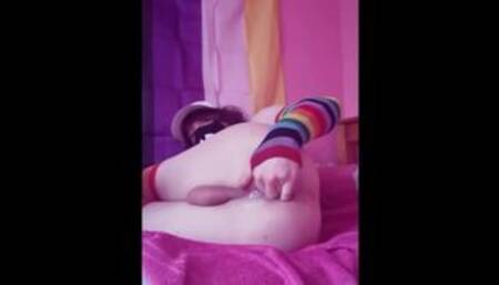 Fisting and putting a Monster can up my butt! (onlyfans: @RainbowFemboy)