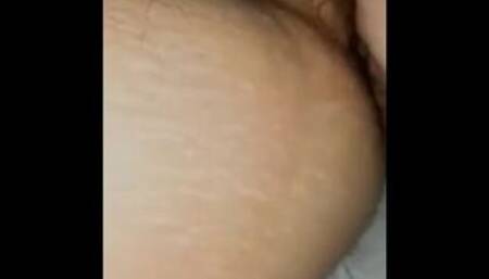 Cute teen sniffs and rims hairy man