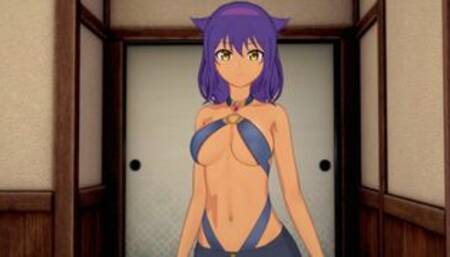 Visiting Jahy-sama apartment [Hentai 3D]