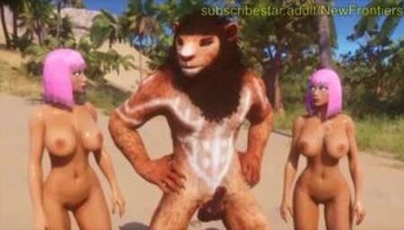 Rudie the Futanari Reindeer, Part 4