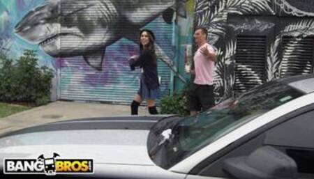 Sean Lawless Fucks London Lynn On The Bang Bus!