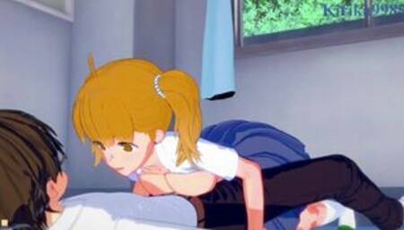 Yosshii and Senpai have sex in a school classroom. - Don't Toy with Me, Miss Nagatoro Hentai