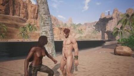 Conan Exiles Conan Exiles A girl I don't know watches me masturbate | Exhibitionism
