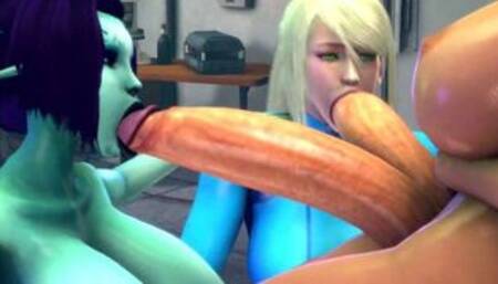 【3D HARD SEX SHOWS】PERVERSE NAUGHTY WHITE ASS HOT FLAVOR CREAM 激しいセックス[3D NSFW]