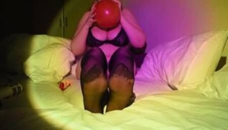 I play with balloons but I don't pop them