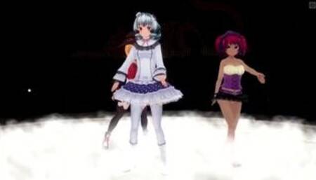 【MMD】Custom Maid 3D - Fallin Love (Nopan)【R-18】