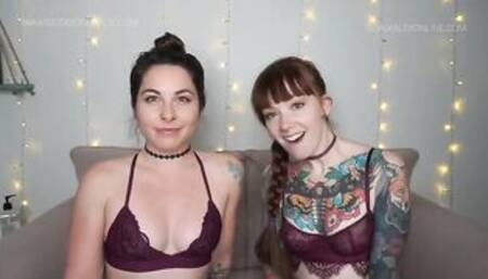 Goddess Gracie Haze - Sisters Make You Eat Cum