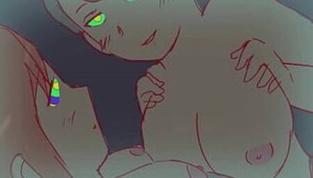 Half Snake Mistress Eats Out Human Sub (Part 2 of previous video, vore)