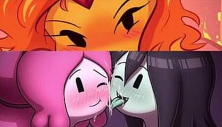Princess Bubblegum, Marceline & Flame Princess - Adventure Time [Compilation]