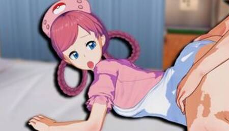 Pokemon - Nurse Joy 3D Hentai