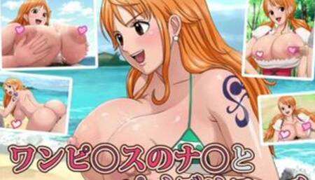 ONE PIECE - HORNY NAMI GETS FUCK ON THE BEACH / TITTY FUCK / CUM INSIDE PUSSY
