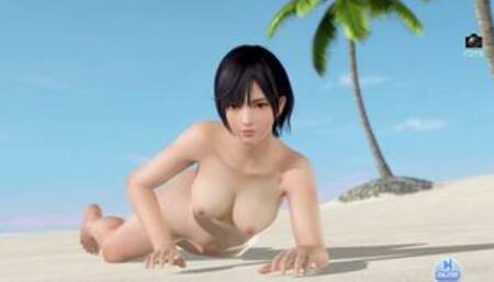 DEAD OR ALIVE XVV Gravure Panels (Nagisa 1-4)